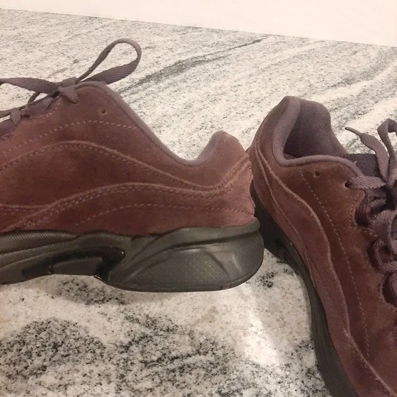 RYKA "Catalyst 3" Burgundy Suede leather Walking Shoes SIZE 9M - Picture 6 of 10